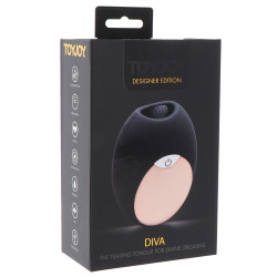 Designer Edition TOYJOY Stimulateur de clitoris Diva Noir